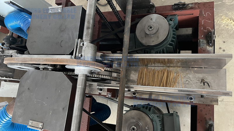 bamboo tooth picks forming machine